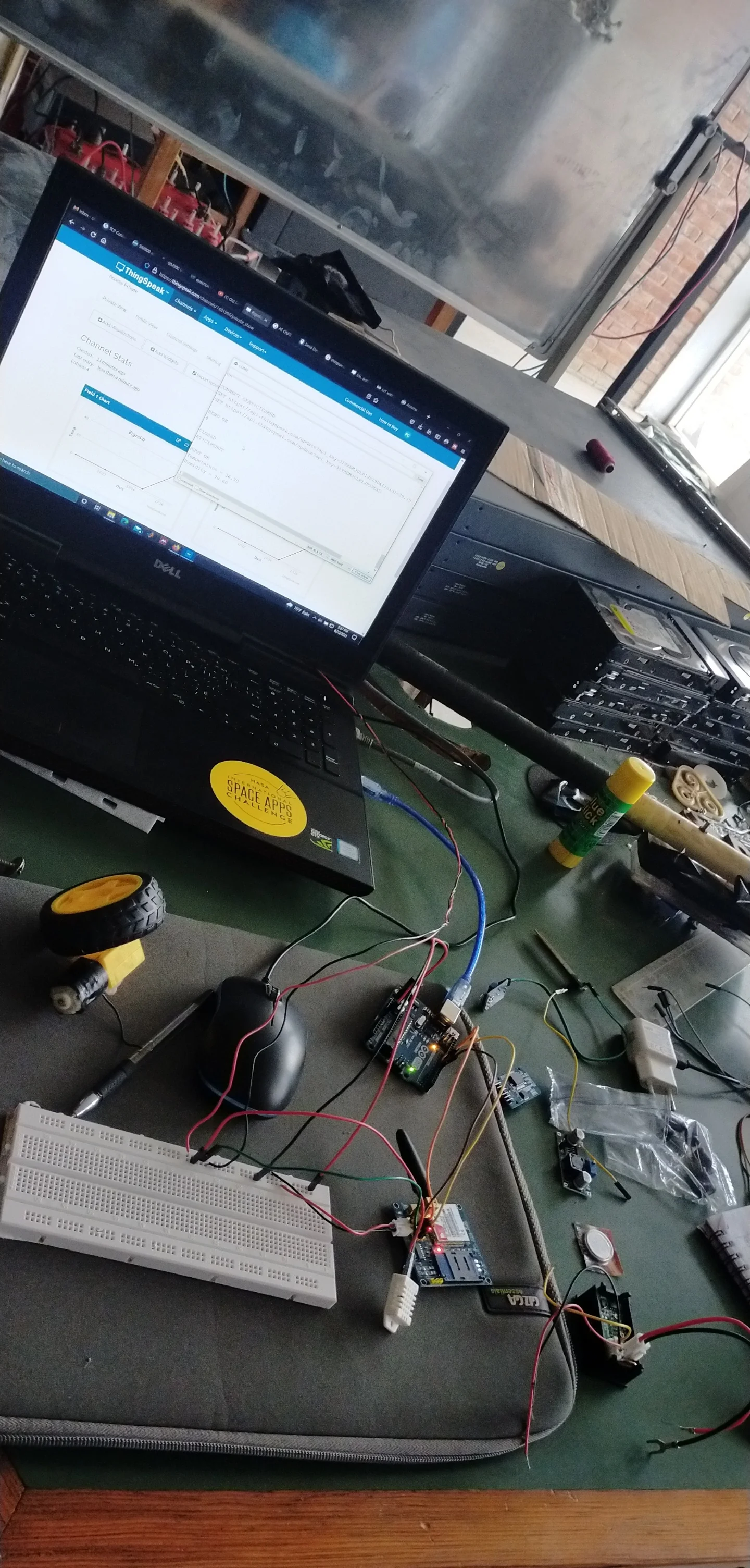 GSM900 module and sensor assembly